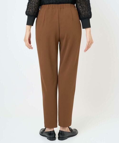 GEORGES RECH / ジョルジュ・レッシュ ショート・ハーフ・半端丈パンツ | [日本製]カットジョーゼットストレッチテーパードパンツ | 詳細6