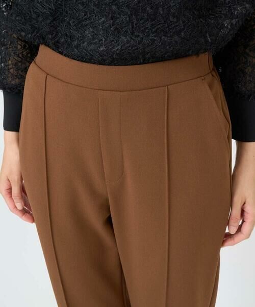 GEORGES RECH / ジョルジュ・レッシュ ショート・ハーフ・半端丈パンツ | [日本製]カットジョーゼットストレッチテーパードパンツ | 詳細7