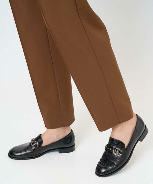 GEORGES RECH / ジョルジュ・レッシュ ショート・ハーフ・半端丈パンツ | [日本製]カットジョーゼットストレッチテーパードパンツ | 詳細9