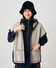 GEORGES RECH / ジョルジュ・レッシュ その他トップス | ダブルジャカードニットポンチョ