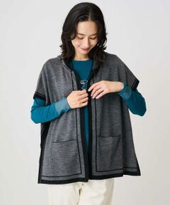 GEORGES RECH / ジョルジュ・レッシュ その他トップス | ダブルジャカードニットポンチョ