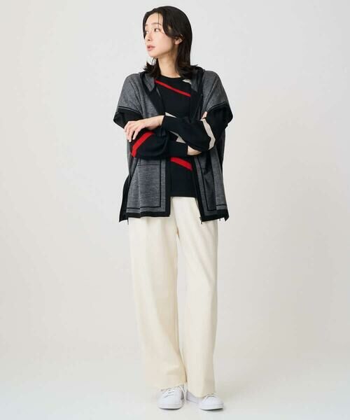 GEORGES RECH / ジョルジュ・レッシュ その他トップス | ダブルジャカードニットポンチョ | 詳細20