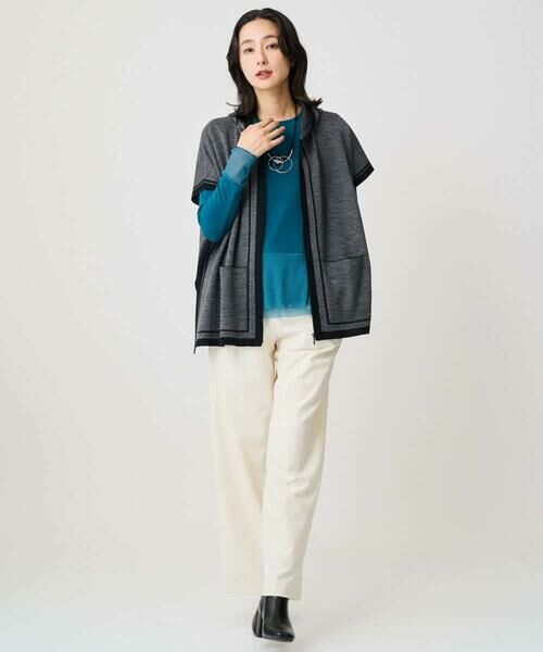 GEORGES RECH / ジョルジュ・レッシュ その他トップス | ダブルジャカードニットポンチョ | 詳細22