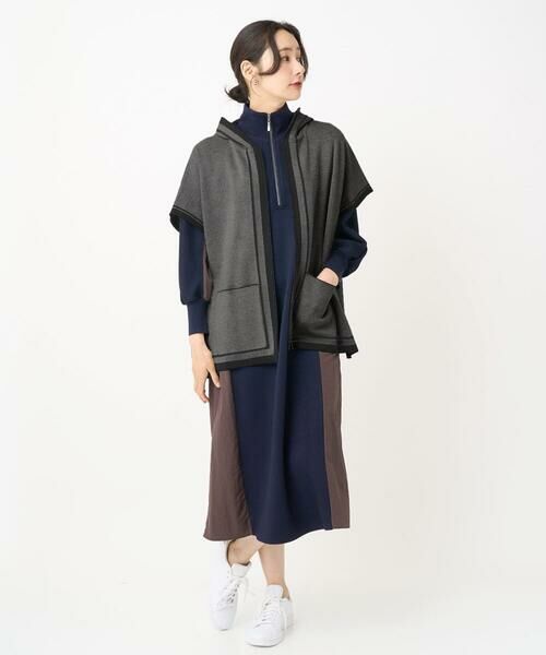 GEORGES RECH / ジョルジュ・レッシュ その他トップス | ダブルジャカードニットポンチョ | 詳細24