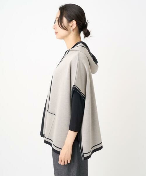 GEORGES RECH / ジョルジュ・レッシュ その他トップス | ダブルジャカードニットポンチョ | 詳細4