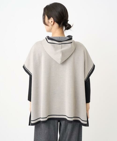 GEORGES RECH / ジョルジュ・レッシュ その他トップス | ダブルジャカードニットポンチョ | 詳細5