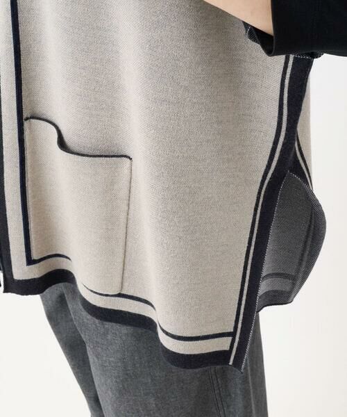 GEORGES RECH / ジョルジュ・レッシュ その他トップス | ダブルジャカードニットポンチョ | 詳細8