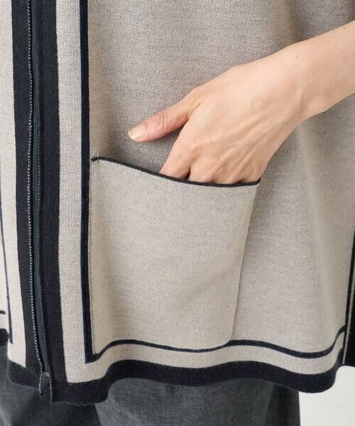 GEORGES RECH / ジョルジュ・レッシュ その他トップス | ダブルジャカードニットポンチョ | 詳細9