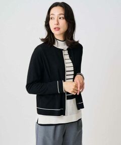 GEORGES RECH / ジョルジュ・レッシュ カーディガン・ボレロ | [アンサンブル対応]ウォッシャブルウールカーディガン