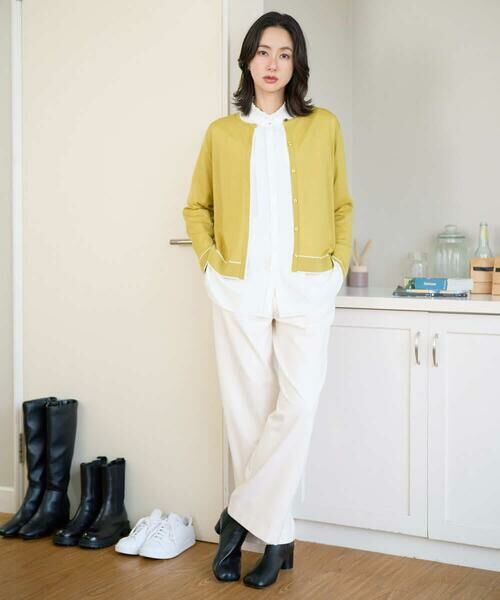 GEORGES RECH / ジョルジュ・レッシュ カーディガン・ボレロ | [アンサンブル対応]ウォッシャブルウールカーディガン | 詳細18