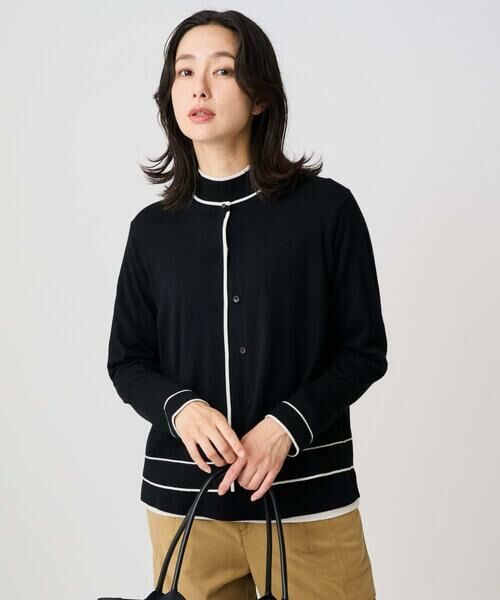 GEORGES RECH / ジョルジュ・レッシュ カーディガン・ボレロ | [アンサンブル対応]ウォッシャブルウールカーディガン | 詳細3