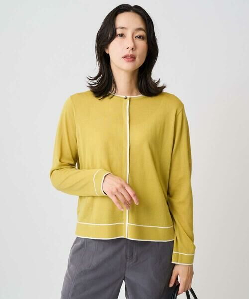 GEORGES RECH / ジョルジュ・レッシュ カーディガン・ボレロ | [アンサンブル対応]ウォッシャブルウールカーディガン | 詳細6