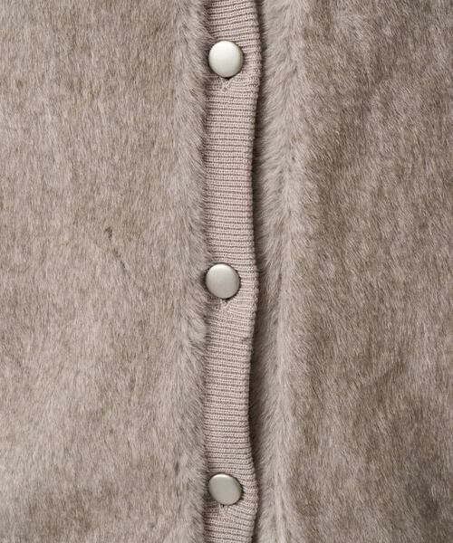 GEORGES RECH / ジョルジュ・レッシュ ベスト | フェイクファーニットベスト | 詳細13
