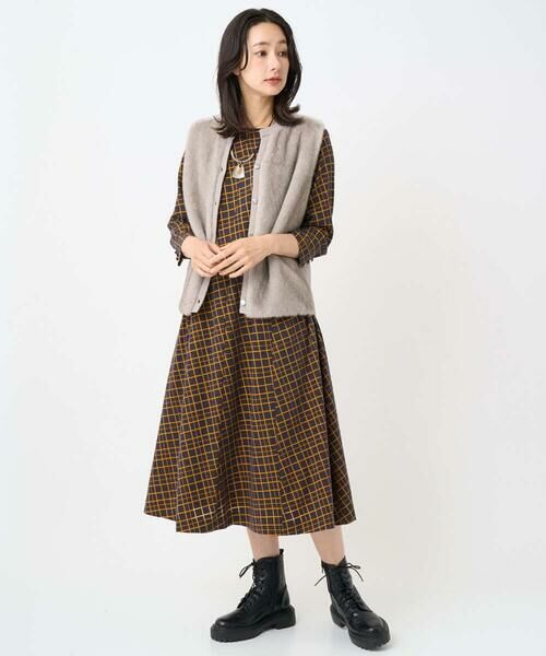 GEORGES RECH / ジョルジュ・レッシュ ベスト | フェイクファーニットベスト | 詳細19