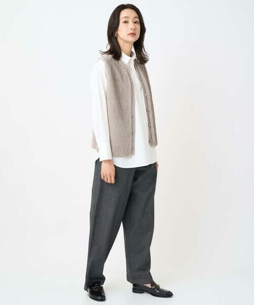 GEORGES RECH / ジョルジュ・レッシュ ベスト | フェイクファーニットベスト | 詳細20