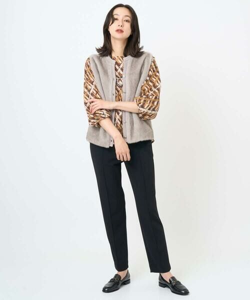 GEORGES RECH / ジョルジュ・レッシュ ベスト | フェイクファーニットベスト | 詳細21