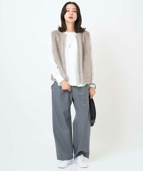 GEORGES RECH / ジョルジュ・レッシュ ベスト | フェイクファーニットベスト | 詳細25