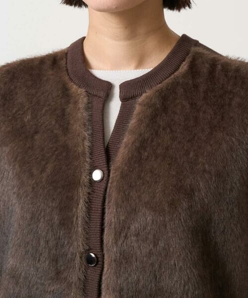 GEORGES RECH / ジョルジュ・レッシュ ベスト | フェイクファーニットベスト | 詳細9