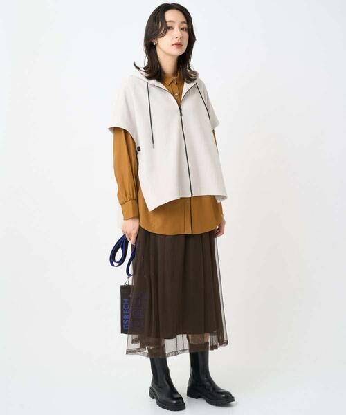 GEORGES RECH / ジョルジュ・レッシュ ベスト | ポンチョライクジャージーベスト | 詳細17