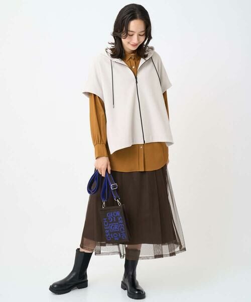 GEORGES RECH / ジョルジュ・レッシュ ベスト | ポンチョライクジャージーベスト | 詳細18