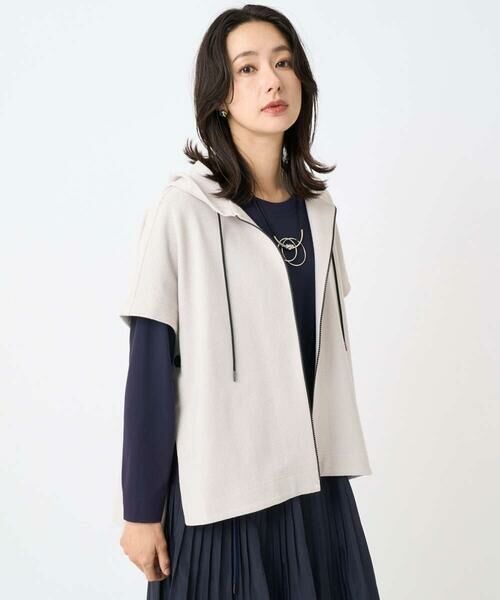 GEORGES RECH / ジョルジュ・レッシュ ベスト | ポンチョライクジャージーベスト | 詳細5