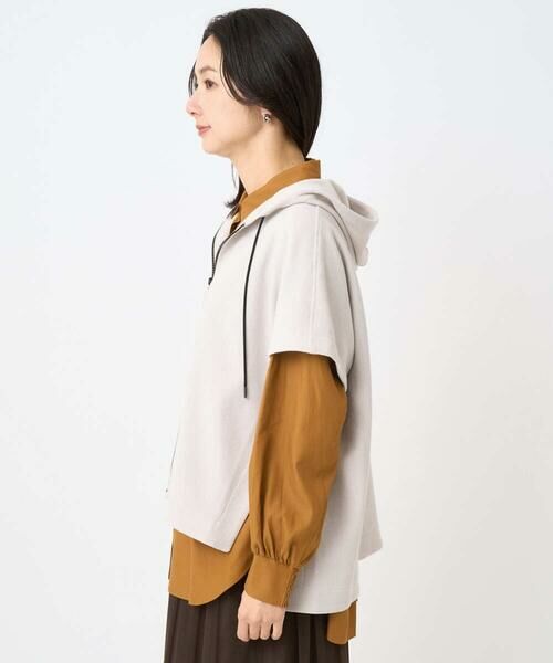 GEORGES RECH / ジョルジュ・レッシュ ベスト | ポンチョライクジャージーベスト | 詳細9