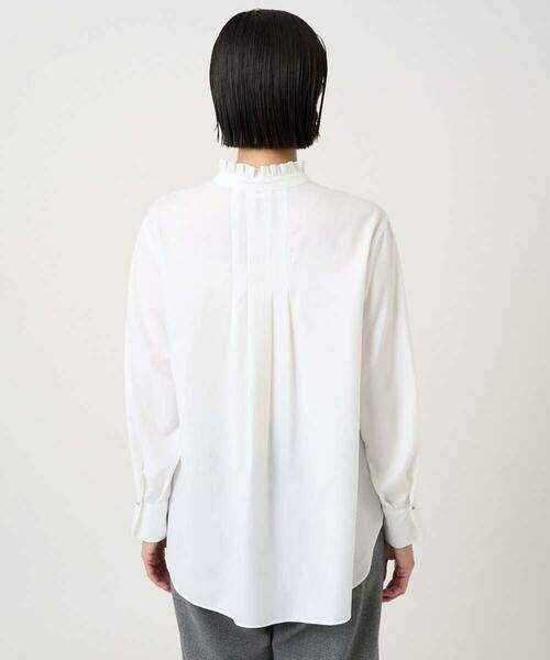 GEORGES RECH / ジョルジュ・レッシュ シャツ・ブラウス | [日本製]ロマンティックタックフリルブラウス | 詳細6