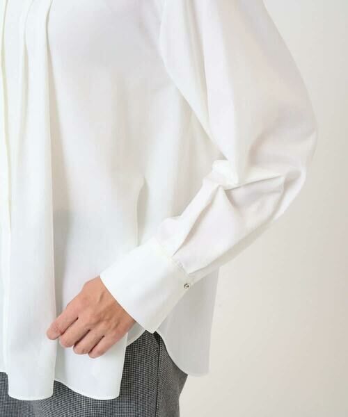 GEORGES RECH / ジョルジュ・レッシュ シャツ・ブラウス | [日本製]ロマンティックタックフリルブラウス | 詳細8