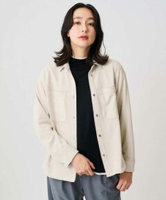 GEORGES RECH / ジョルジュ・レッシュ シャツ・ブラウス | [日本製]コーデュロイシャツジャケット