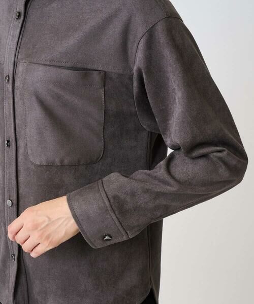 GEORGES RECH / ジョルジュ・レッシュ シャツ・ブラウス | [日本製]コーデュロイシャツジャケット | 詳細10
