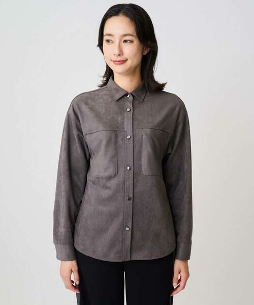 GEORGES RECH / ジョルジュ・レッシュ シャツ・ブラウス | [日本製]コーデュロイシャツジャケット | 詳細6