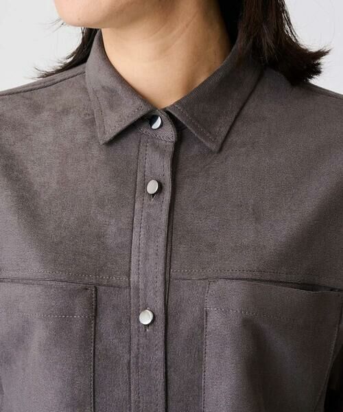 GEORGES RECH / ジョルジュ・レッシュ シャツ・ブラウス | [日本製]コーデュロイシャツジャケット | 詳細9