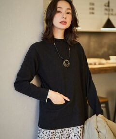 GEORGES RECH / ジョルジュ・レッシュ ニット・セーター | ラムウールモックネックニット