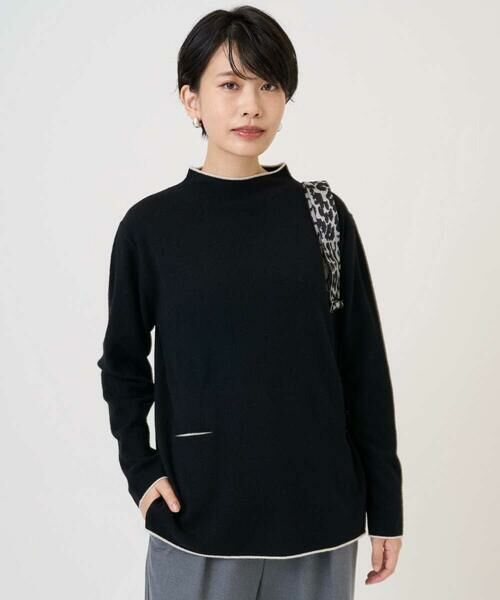 GEORGES RECH / ジョルジュ・レッシュ ニット・セーター | ラムウールモックネックニット | 詳細6