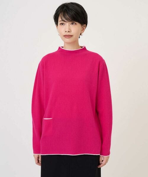 GEORGES RECH / ジョルジュ・レッシュ ニット・セーター | ラムウールモックネックニット | 詳細8