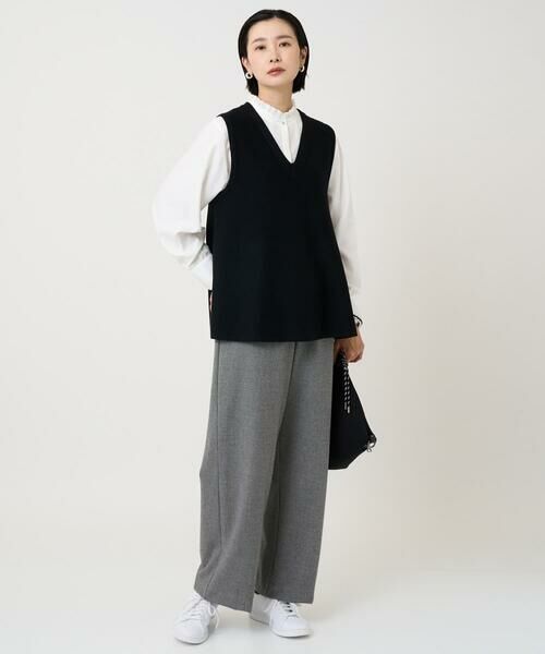 GEORGES RECH / ジョルジュ・レッシュ ベスト | [セットアップ対応]Vネックフレアニットベスト | 詳細28