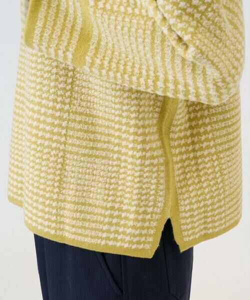 GEORGES RECH / ジョルジュ・レッシュ ニット・セーター | ブークレチェックジャカードニット | 詳細10