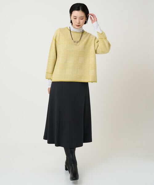 GEORGES RECH / ジョルジュ・レッシュ ニット・セーター | ブークレチェックジャカードニット | 詳細16