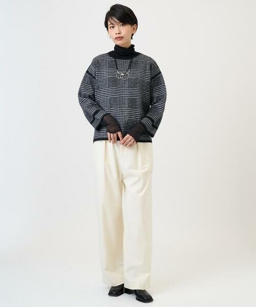 GEORGES RECH / ジョルジュ・レッシュ ニット・セーター | ブークレチェックジャカードニット | 詳細23
