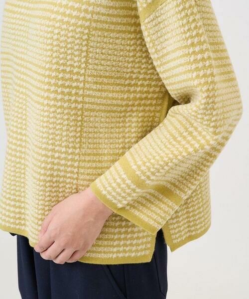 GEORGES RECH / ジョルジュ・レッシュ ニット・セーター | ブークレチェックジャカードニット | 詳細9