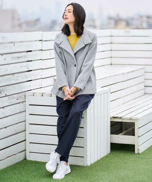 GEORGES RECH / ジョルジュ・レッシュ ニット・セーター | シアーフリルセミハイネックニット | 詳細13