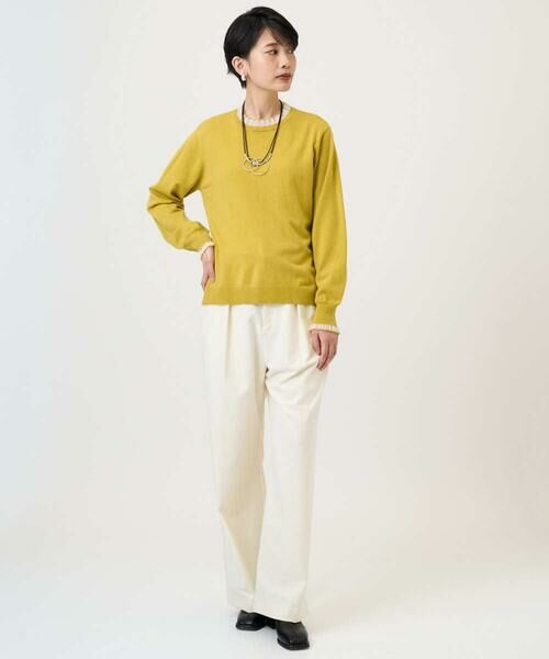 GEORGES RECH / ジョルジュ・レッシュ ニット・セーター | シアーフリルセミハイネックニット | 詳細16