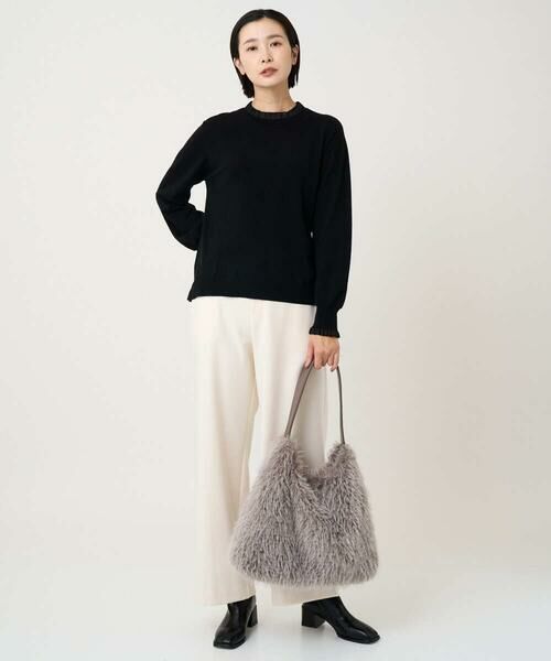 GEORGES RECH / ジョルジュ・レッシュ ニット・セーター | シアーフリルセミハイネックニット | 詳細21