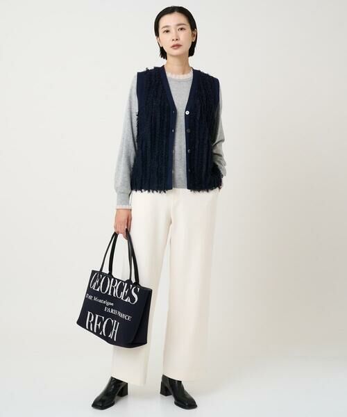 GEORGES RECH / ジョルジュ・レッシュ ニット・セーター | シアーフリルセミハイネックニット | 詳細26