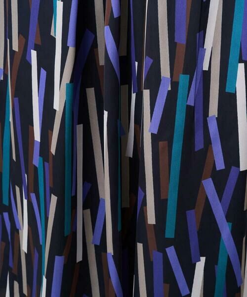 GEORGES RECH / ジョルジュ・レッシュ ロング・マキシ丈スカート | [日本製]ジオメトリックプリントフレアスカート | 詳細10