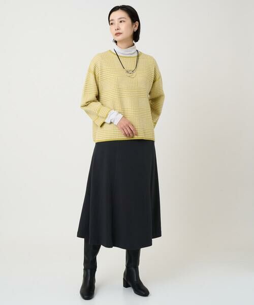 GEORGES RECH / ジョルジュ・レッシュ ロング・マキシ丈スカート | [セットアップ対応]ジャージーセミフレアスカート | 詳細9