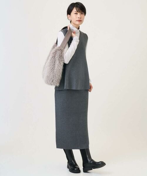 GEORGES RECH / ジョルジュ・レッシュ ロング・マキシ丈スカート | [セットアップ対応]ニットタイトスカート | 詳細10