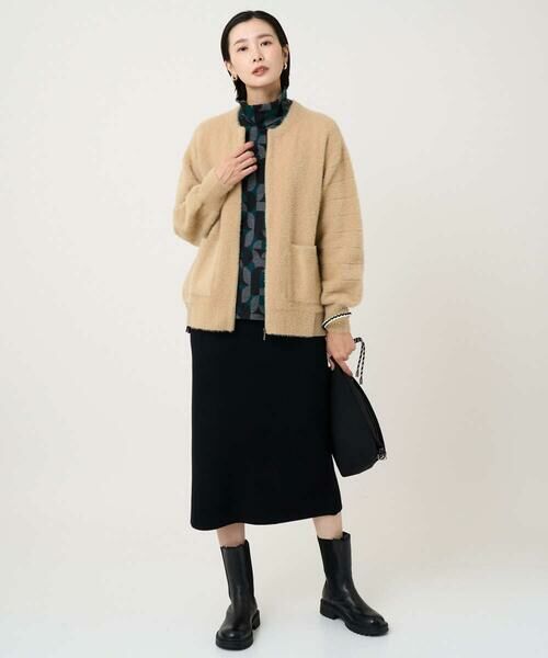 GEORGES RECH / ジョルジュ・レッシュ ロング・マキシ丈スカート | [セットアップ対応]ニットタイトスカート | 詳細12