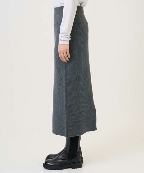 GEORGES RECH / ジョルジュ・レッシュ ロング・マキシ丈スカート | [セットアップ対応]ニットタイトスカート | 詳細2