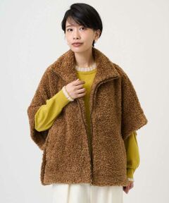 GEORGES RECH / ジョルジュ・レッシュ セットアップ | テディボアスタンドカラーポンチョジャケット